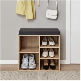 Hti-Living Schuhschrank 52 x 48 x 30 cm Artisaneiche