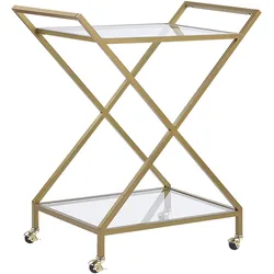 Servierwagen IVERA Metall Transparent