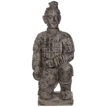 BIRENDY Riesige XXL schwere (8 kg) Statue Terrakotta Krieger, chinesischer Krieger, 82 cm