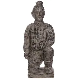 BIRENDY Riesige XXL schwere (8 kg) Statue Terrakotta Krieger, chinesischer Krieger, 82 cm