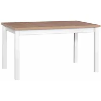 Furnix Esstisch Adelima-1 mit ausziehbarer Tischplatte Gestell Buche massiv, BxHxT: 120-150x78x80 cm, nachhaltig & robust beige