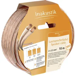 in-akustik Star LS-Reels - Bulk-Lautsprecherkabel - 2.5 mm2 - 10 m