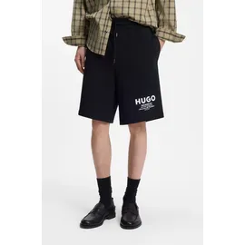 Hugo Nomario Sweatshorts Schwarz M