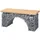 Bellissa Sitzbank Bogengabione 125 x 45 x 54 cm