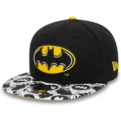 NEW ERA Kinder Mütze CHYT SUPER AOP 9FIFTY BATMAN, BLACK 001Y, ONE SIZE