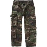 Brandit Textil Brandit Pure Vintage Pants, Farbe: woodland, Größe: XXL170
