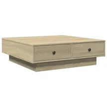 vidaXL Couchtisch Sonoma Eiche 90 x 90 x 28 cm
