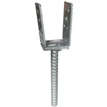 Connex Pfostenträger verstellbar 20 x 65 -150 mm