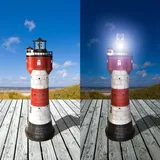 Westerholt Dekoleuchte rot 50 cm Solar LED wetterfest