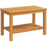 vidaXL Couchtisch Braun Akazie 70 x 40 x 45 cm