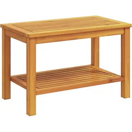 vidaXL Couchtisch Braun Akazie 70 x 40 x 45 cm