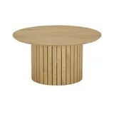 Sofa.de Couchtisch ¦ holzfarben ¦ Maße (cm): H: 42 Ø: 80