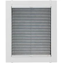 SUNLINES Plissee Young Style Energy Saving 115 x 130 cm silber/weiß