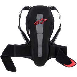 Alpinestars Nucleon KR-2, Rückenprotektor - Schwarz/Rot - M