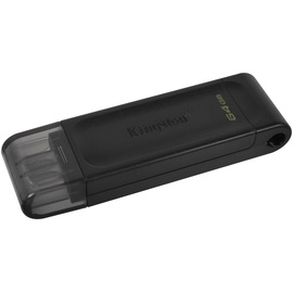 Kingston DataTraveler 70 64 GB schwarz USB-C 3.2