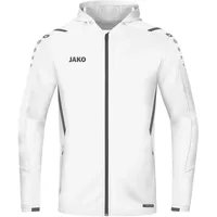 Jako Kinder Kapuzenjacke Challenge, Weiß/Anthra Light, 152