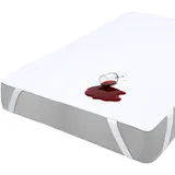 Wasserdichter Matratzenschoner - 180 x 200 cm, Oeko-Tex-zertifizierter Atmung...