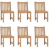 vidaXL Gartenstuhl 48 x 49 x 25 cm grün 6 St.