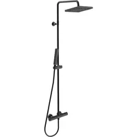 Evenes Brause-System Muun Nero, eckige Kopfbrause - 93 226