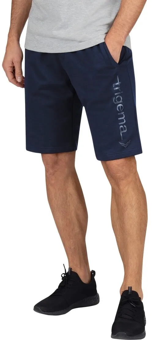 Trigema Bermudas »TRIGEMA Modische Bermuda mit TRIGEMA-Schriftzug«, (1 tlg.) Trigema navy XXL