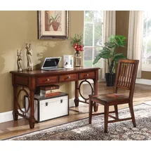 aea Schreibtisch 2tlg. Set Büro Einrichtung Tisch Holz Design Möbel Schrank Computer
