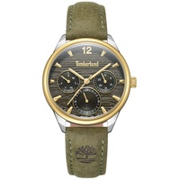 Timberland Damen Analog Quarz Uhr mit Leder Armband TDWLF2231901