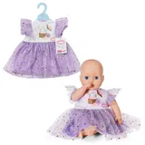 Zapf Creation Baby Annabell Kleid Tutu lila 43cm