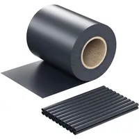 Wiltec Sichtschutzstreifen 35 x 19 cm anthrazit PVC 20 St.