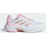 adidas Courtjam Control 3 Cloud White/Silver Metallic/Lucid Pink 44