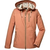 G.I.G.A. DX by killtec Gs 24 Wmn Sftshll Jckt Softshell Jacke Mit Kapuze/Outdoorjacke, Orange, 38