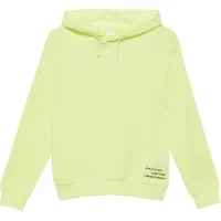 S.Oliver Junior Hoodie, mit Print-Details, gelb