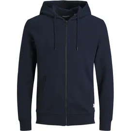 JACK & JONES Basic Reißverschlusspullover Navy Blazer / Regular Fit M