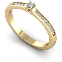 Verlobungsring VR05 750er Gelbgold - 7151