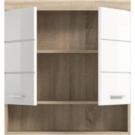 WELLTIME SIENA 74 x 79 x 24 cm Beige/Weiß