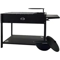 Grillpeter Mangal Set Batyr XL Schaschlikgrill 100cm mit Grillrost Kasan 8L