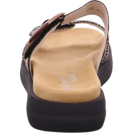 REMONTE Damen D2N51, Frauen Slipper,Pantoletten,Slip on,Freizeitschuhe,Schlupfschuhe,schluepfschuhe,Slides,Slip-ons,Mules,schwarz Kombi (03),36 EU - Schwarz - 36