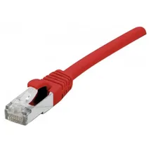 Exertis Connect Patchkabel Cat. 6, F/UTP, halogenfrei, mit Rastnasenschutz, rot,