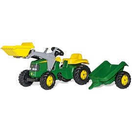 ROLLY TOYS rollyKid John Deere inkl. Lader und Anhänger