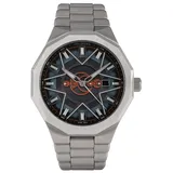 HOLZKERN Herren-Solaruhr Star TrekTM Andorian Marmor/Blau