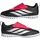 adidas Predator Club Velcro Fold-Over Tongue TF Multinocken-Fußballschuhe Kinder KI8867 - core black/cloud white/lucid red 25.5