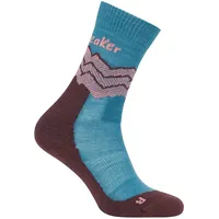 Icebreaker Merino Hike+ Medium Across The Peaks Crew-socken -