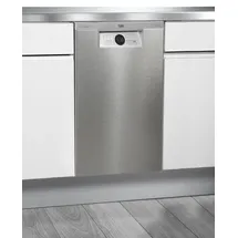 Beko BDUS26040XQ Einbau-Geschirrspüler (unterbaufähig, 448 mm breit, Pearl Inox)