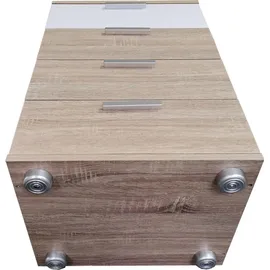 Hti-Living HTI-Line Nachtschrank Nina mit 4 Schubladen