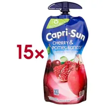 Capri-Sun Fruchtsaftgetränk Granatapfel, Kirsche 15x 0,33 l