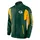 Fanatics Woven Track Jacke grün M