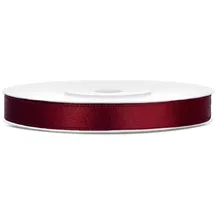 OEM Satinband, 6 Mm, bordeauxrot,