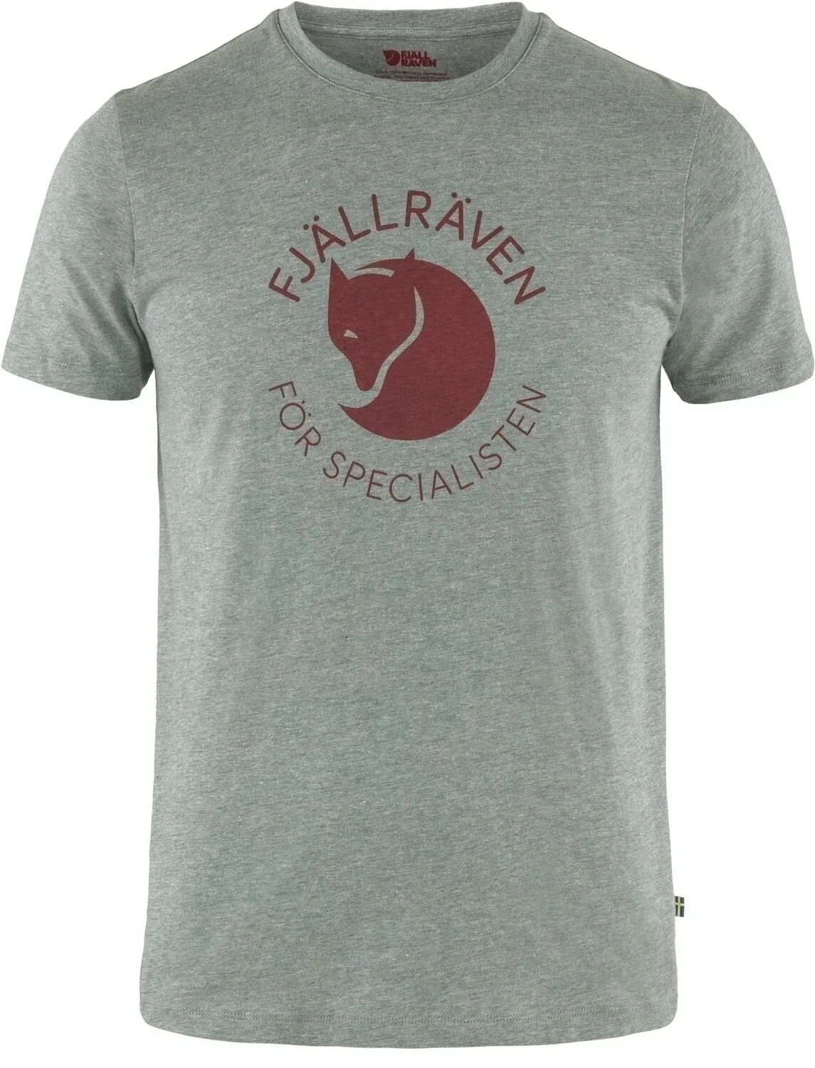 Fjällräven Herren Fox T-Shirt - M - Grey Melange
