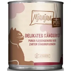 Katzen - Nassfutter MJAMJAM Cat Adult Känguru pur, 800 g