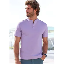 John Devin Poloshirt »mit Stehkragen,« Regular-Fit, aus Baumwoll-Piqué Gr. XL (56/58), lila, , 48034165-XL