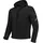 Rusty Stitches Liam Wasserdichte Motorrad Textiljacke schwarz